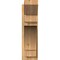 Ekena Millwork Merced Slat Rough Sawn Outlooker, Western Red Cedar, 8"W x 28"D x 28"H OUT08X28X28MRC06RWR - alternate 3